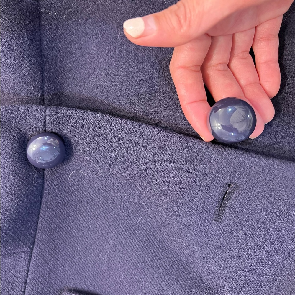 Jcrew Wool Blend Lady Jacket Coat Size Zero - image 5